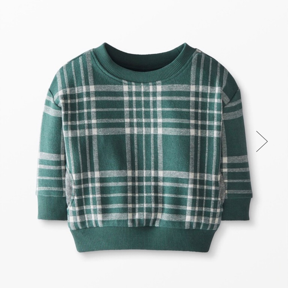 Plaid Knit Sweater